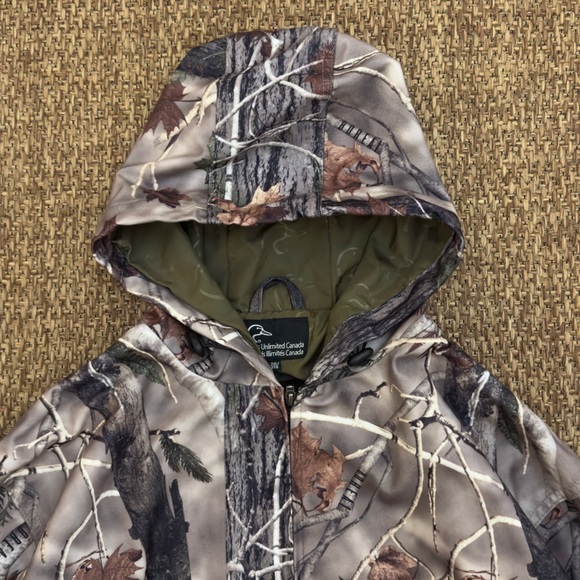 Vintage Ducks Unlimited Full Zip Hooded Jacket - Picture 2 of 16